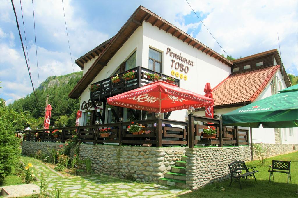 Pensiunea Tobo Baia de Fier Esterno foto
